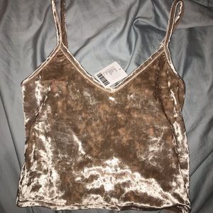 velvet tank top